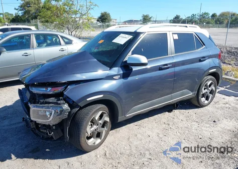 2024 Hyundai Venue Limited from USA, damaged, VIN KMHRC8A36RU292325